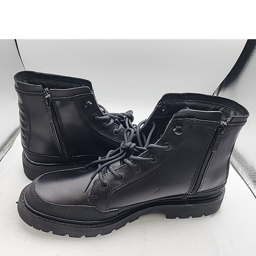 Harley Davidson Mens Black NWT Boots Size 11.5 M - Picture 9 of 11